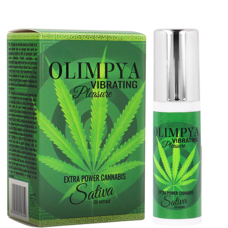 Estimulante Unisexo Vibrador Líquido Olympia Cannábis