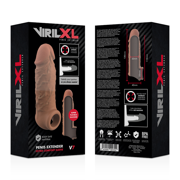 Extensão Peniana VirilXL V7 Castanho
