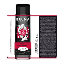 Carregar imagem no visualizador da galeria, Gel Massagem e Lubrificante Bruma Sabor Morango 100ml
