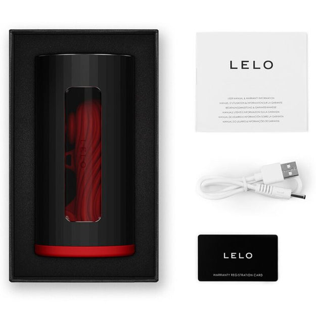 Masturbador Interactivo Lelo F1S V3 Vermelho Controlo Remoto App