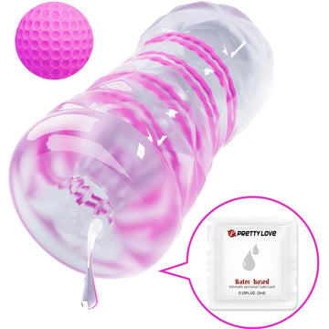 Masturbador Manual Movimento Espiral PrettyLove Pink Spiral