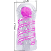 Masturbador Manual Movimento Espiral PrettyLove Pink Spiral