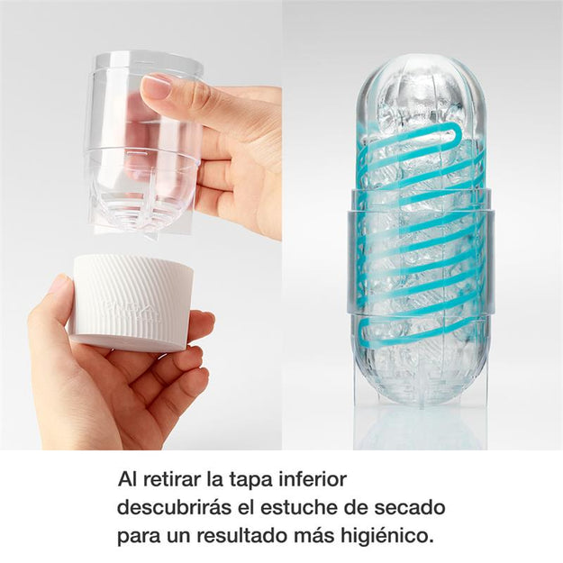 Masturbador Manual Movimento Espiral Tenga Beads