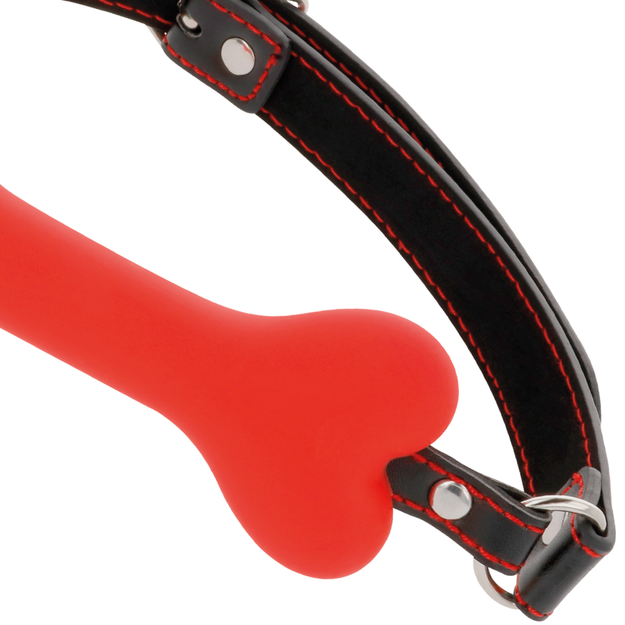 Mordaça Osso Vermelho Darkness