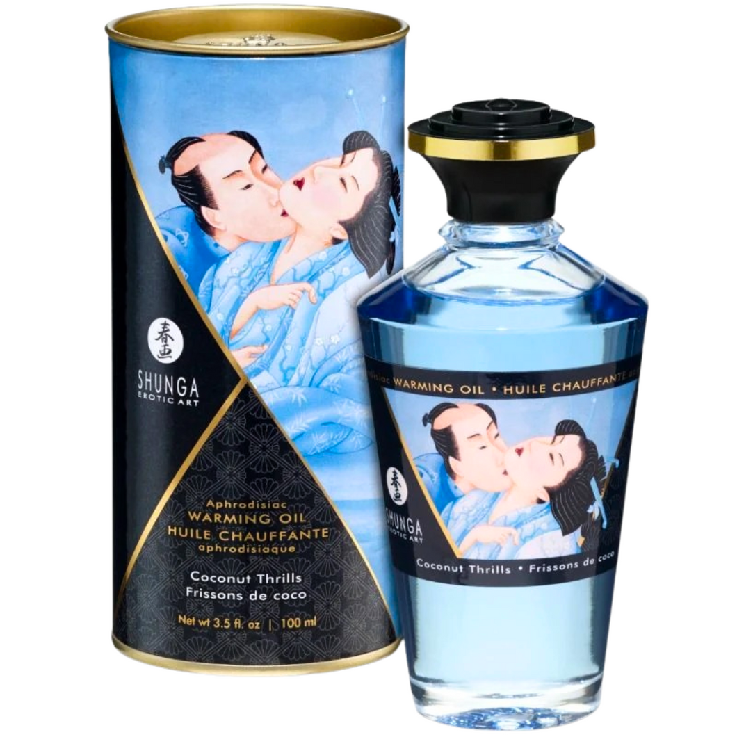 Óleo Massagem Shunga Sabor Côco 100ml