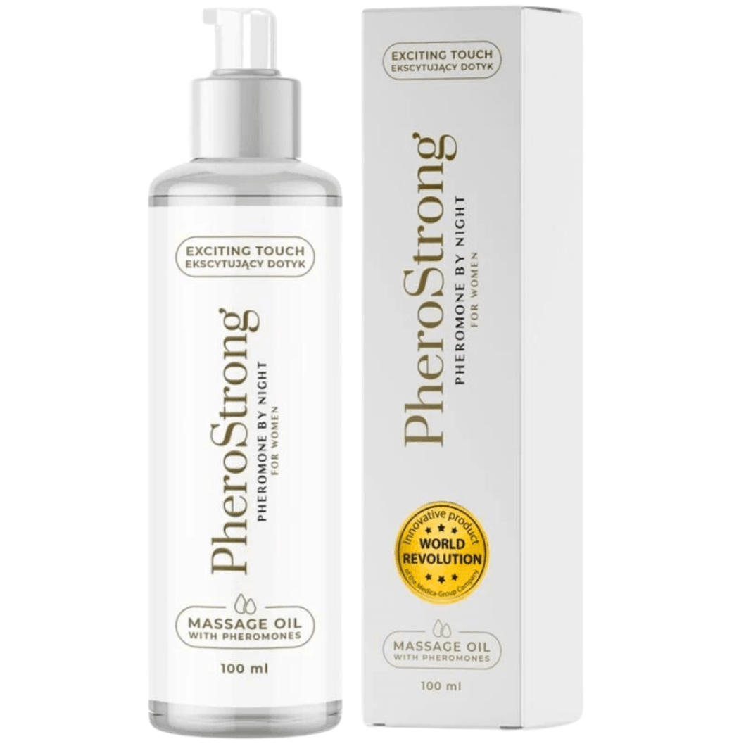 Óleo de massagem com Feromonas Pherostrong By Night Feminino 100ml