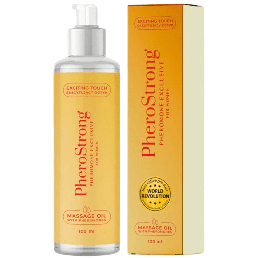 Óleo de massagem com Feromonas Pherostrong Exclusive Feminino 100ml