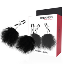 Carregar imagem no visualizador da galeria, Pinças Mamilos Pluma Darkness
