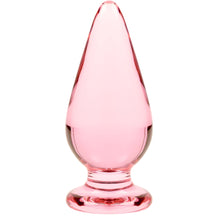 Carregar imagem no visualizador da galeria, Dildo De Vidro Ibiza N4 Rosa 10x5cm
