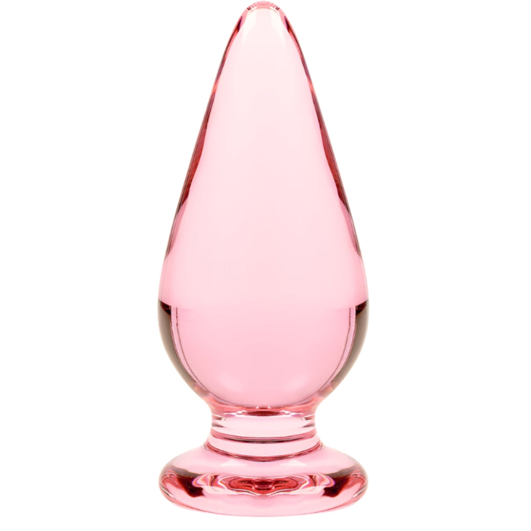 Dildo De Vidro Ibiza N4 Rosa 10x5cm