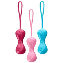 Carregar imagem no visualizador da galeria, Conjunto 3 Bolas Kegel Satisfyer Loveballs 1
