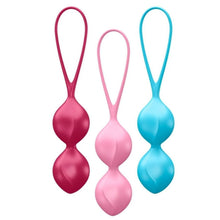 Carregar imagem no visualizador da galeria, Conjunto 3 Bolas Kegel Satisfyer Loveballs 2
