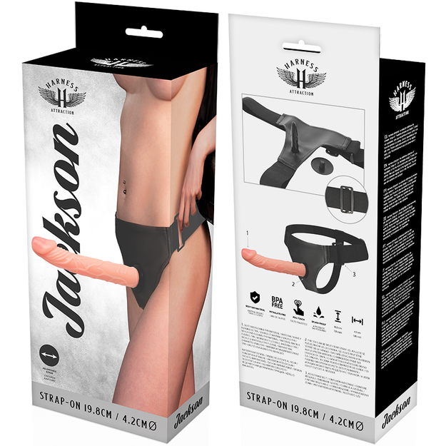Strap-On Dildo Harness Attraction Jackson