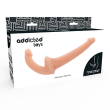 Carregar imagem no visualizador da galeria, Strap-On Duplo Addicted Bege

