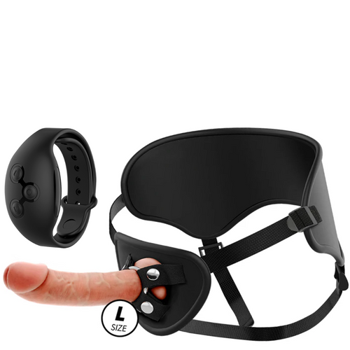 Strap-On Usb Vibração Cyber Strap L Controlo Remoto Watchme