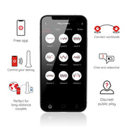 Vibrador Realístico Usb Oninder Bogotá M Controlo Remoto App