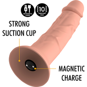 Vibrador Realístico Usb Silicone Alcochoado Mythology Asher S Controlo Remoto Watchme