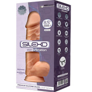 Vibrador Realístico Usb Silicone Memória SilexD 8.5 Bege