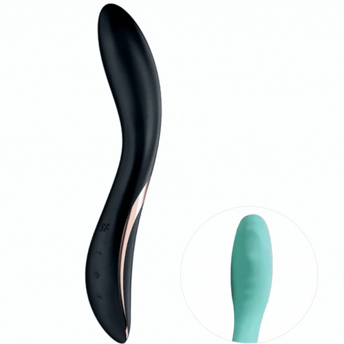 Vibrador Usb Movimento Ponto-G Satisfyer Rrrolling Explosion Preto