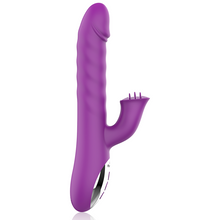 Carregar imagem no visualizador da galeria, Vibrador Usb Movimento Telescópico e Rotação Fun Function Zenda
