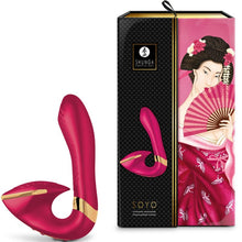 Carregar imagem no visualizador da galeria, Vibrador Usb Shunga Soyo Fuchsia
