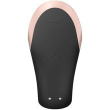 Carregar imagem no visualizador da galeria, Vibrador Para Casal Usb Satisfyer Double Love Luxury Preto Controlo Remoto App
