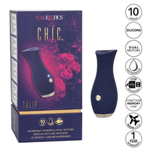 Carregar imagem no visualizador da galeria, Estimulador Clitoriano Usb Movimento Calex Chic Tulip
