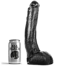 Carregar imagem no visualizador da galeria, Dildo All Black 29x5cm
