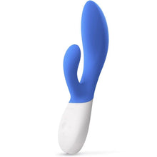 Carregar imagem no visualizador da galeria, Vibrador Usb Movimento Ponto-G Lelo Ina Wave 2 Azul
