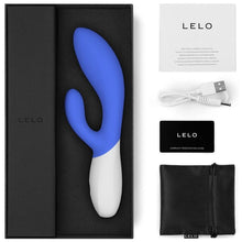 Carregar imagem no visualizador da galeria, Vibrador Usb Movimento Ponto-G Lelo Ina Wave 2 Azul
