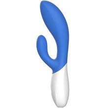 Carregar imagem no visualizador da galeria, Vibrador Usb Movimento Ponto-G Lelo Ina Wave 2 Azul
