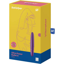 Carregar imagem no visualizador da galeria, Bala Vibração Usb Satisfyer Ultra Power Bullet 6 Roxo
