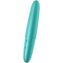 Carregar imagem no visualizador da galeria, Bala Vibração Usb Satisfyer Ultra Power Bullet 6 Turquesa
