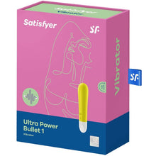 Carregar imagem no visualizador da galeria, Bala Vibração Usb Satisfyer Ultra Power Bullet 1 Amarelo
