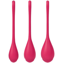 Carregar imagem no visualizador da galeria, Conjunto 3 Bolas Kegel Satisfyer Yoni Power 1 Vermelho
