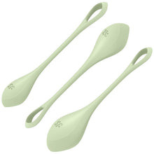 Carregar imagem no visualizador da galeria, Conjunto 3 Bolas Kegel Satisfyer Yoni Power 2 Verde
