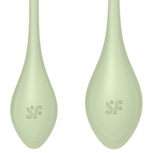 Carregar imagem no visualizador da galeria, Conjunto 3 Bolas Kegel Satisfyer Yoni Power 2 Verde
