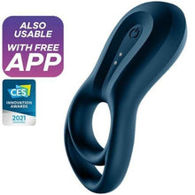 Carregar imagem no visualizador da galeria, Anel Peniano Duplo Vibração Usb Satisfyer Epic Duo Controlo Remoto App
