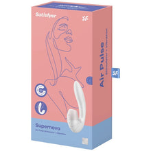 Carregar imagem no visualizador da galeria, Vibrador Usb Sucção Satisfyer Supernova Branco
