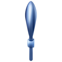 Carregar imagem no visualizador da galeria, Anel Peniano Duplo Vibração Usb Tamanho Ajustável Satisfyer Sniper Azul
