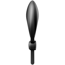 Carregar imagem no visualizador da galeria, Anel Peniano Duplo Vibração Usb Tamanho Ajustável Satisfyer Sniper Preto
