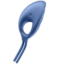 Carregar imagem no visualizador da galeria, Anel Peniano Vibração Usb Satisfyer Swordsman Azul
