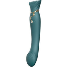 Carregar imagem no visualizador da galeria, Vibrador Usb Movimento Pulsação Ponto-G Zalo Queen G-Spot Verde
