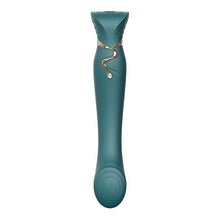 Carregar imagem no visualizador da galeria, Vibrador Usb Movimento Pulsação Ponto-G Zalo Queen G-Spot Verde
