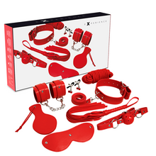 Carregar imagem no visualizador da galeria, Conjunto BDSM 8 Peças Experience Vermelho
