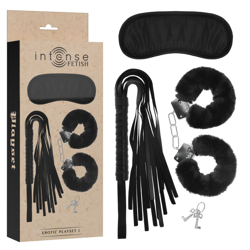 Conjunto BDSM 3 Peças Intense Fetish l