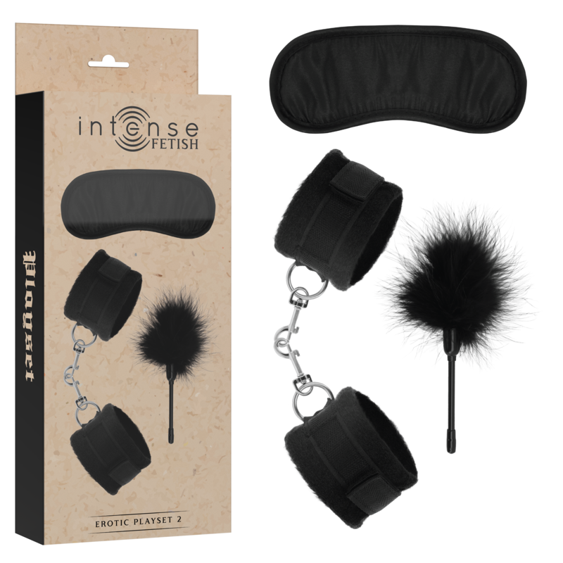 Conjunto BDSM 3 Peças Intense Fetish ll