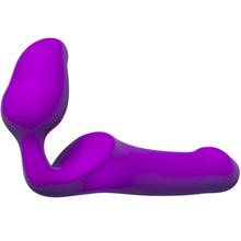 Carregar imagem no visualizador da galeria, Strap-On Duplo AdrienLastic Queens Roxo M
