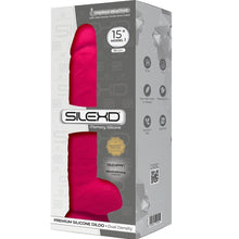 Carregar imagem no visualizador da galeria, Dildo Silicone Memória SilexD 15 Rosa
