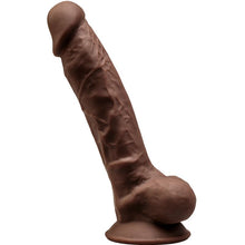 Carregar imagem no visualizador da galeria, Dildo Silicone Memória SilexD 7 Castanho
